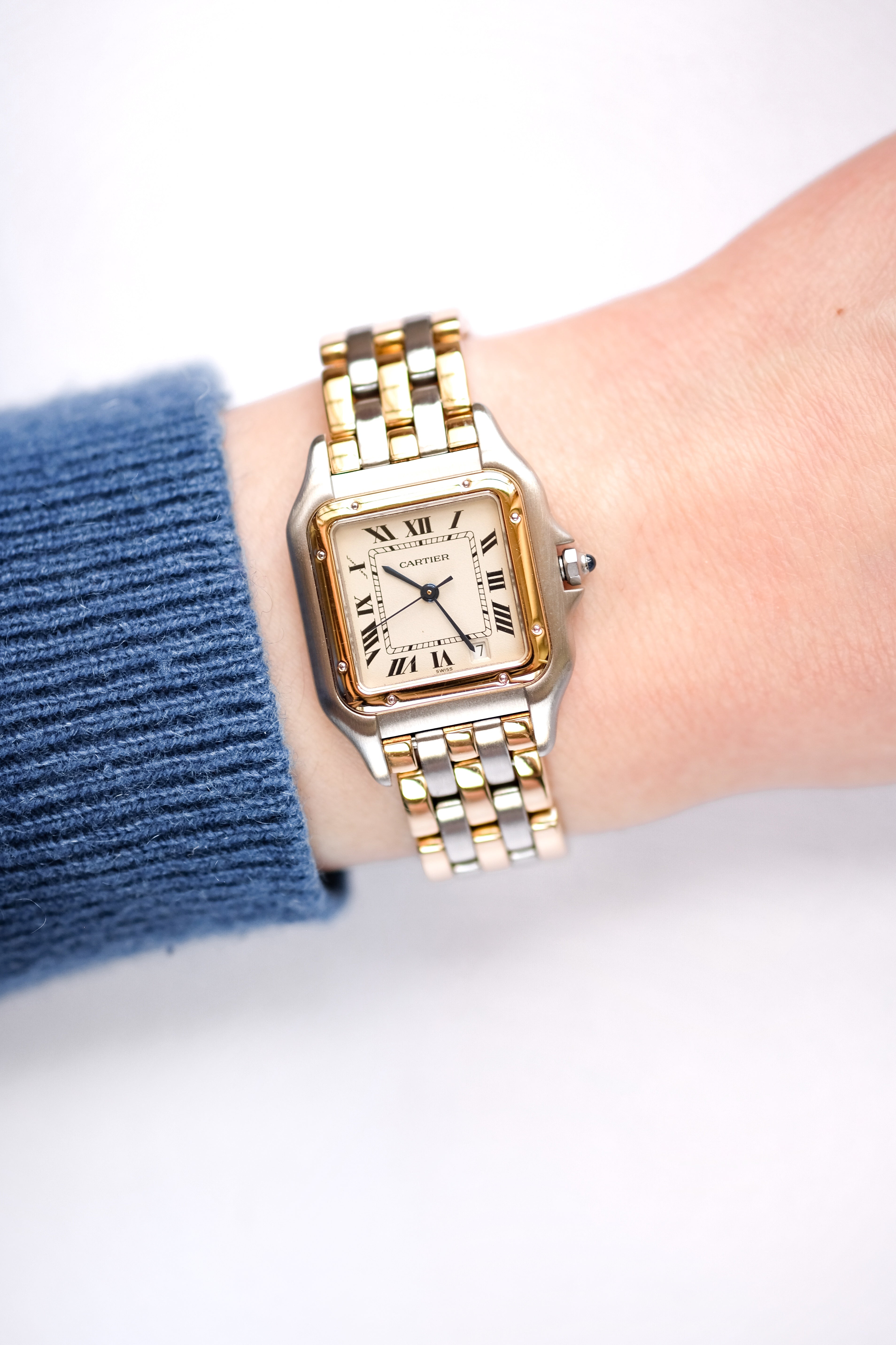 Cartier Panthere Gold Steel Medium