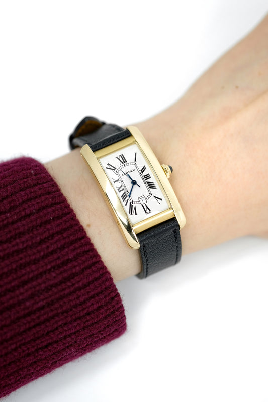 Cartier Tank Américaine Large Auto - ref. 1725