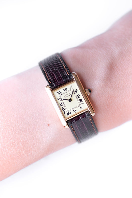 Cartier Tank Must Medium Cream - Manual