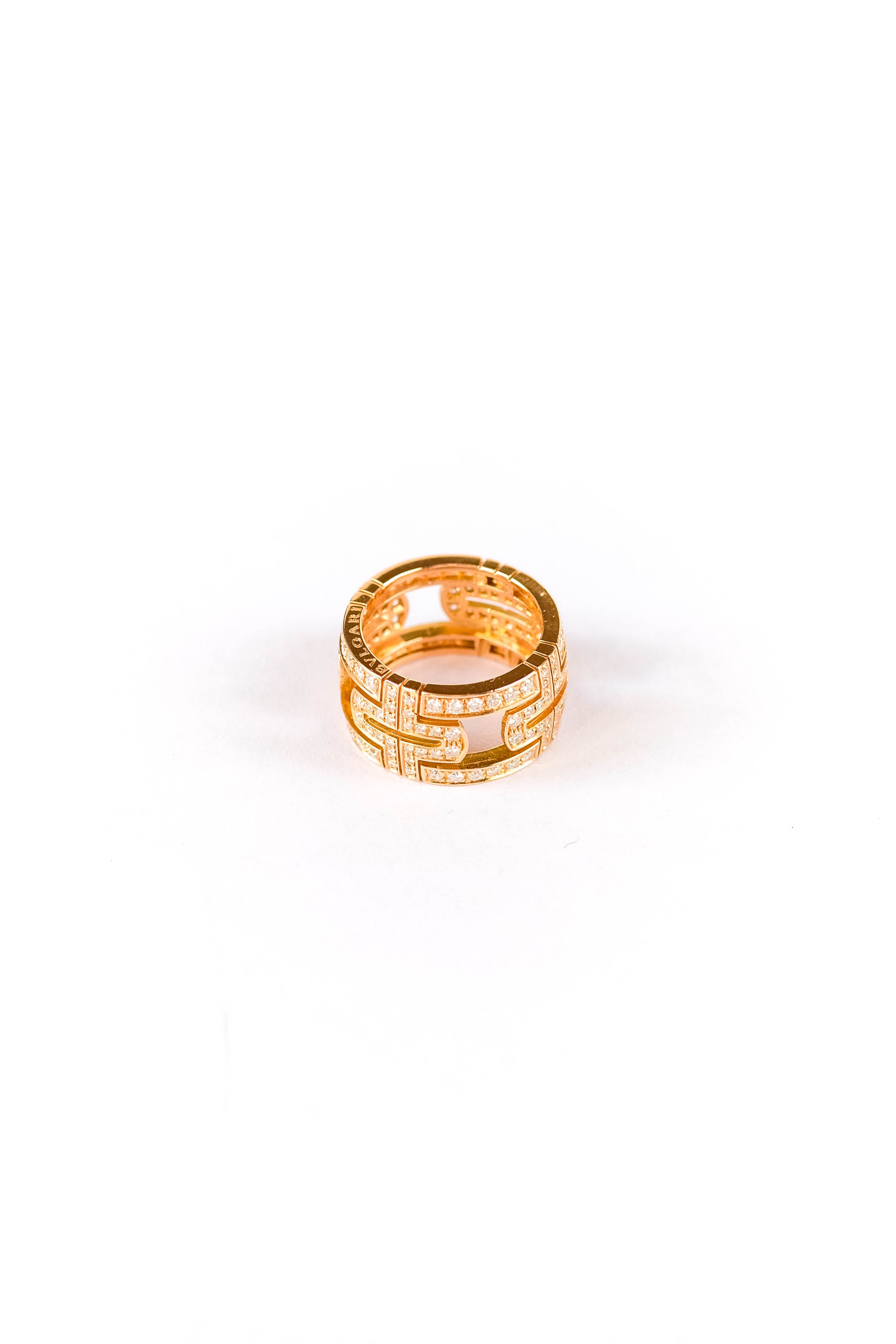 Bulgari parentesi ring sale