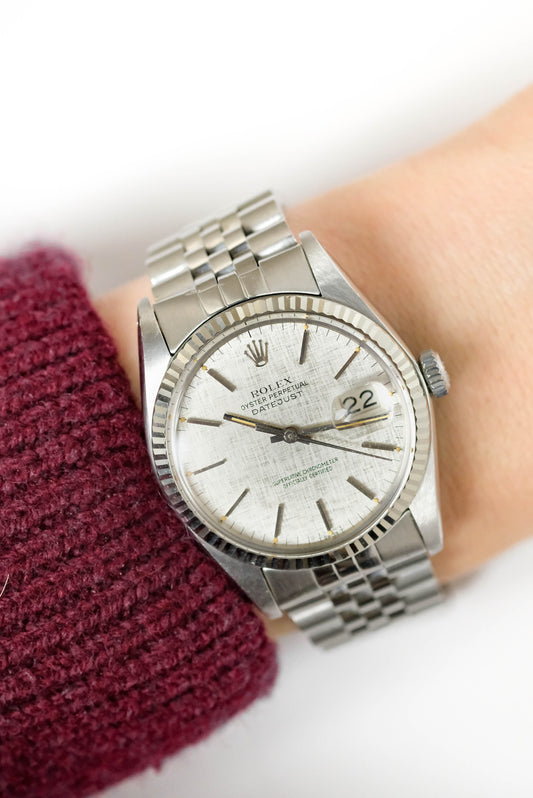 Rolex Datejust Linen / Ref. 16014 - 1984