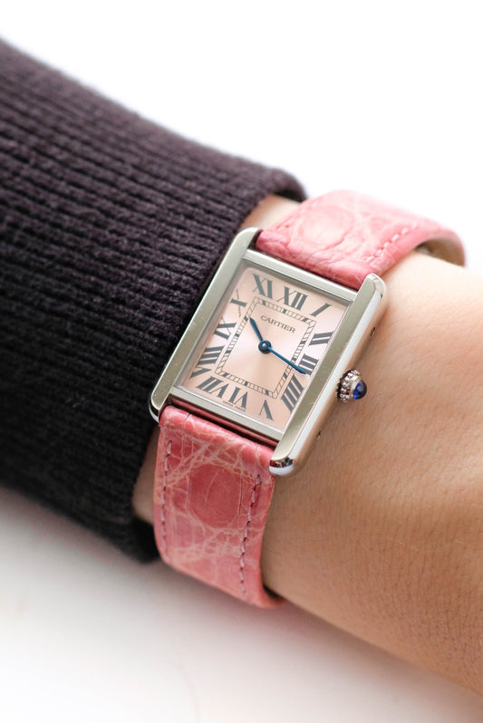 Cartier Tank Solo "pink" - 2011